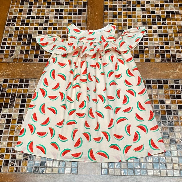 Janie and Jack Watermelon Girls Dress - Picture 2 of 6